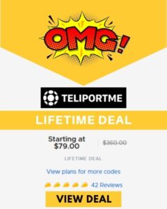 TeliportMe deal